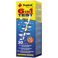 Tropical 6-in-1 Test mit 50 Teststreifen