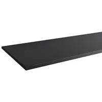 Fackelmann OXFORD Waschtischplatte 120,6 cm schwarz,