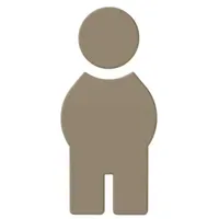 Hewi 801 Symbol Mann 801.91.01086 sand, selbstklebend