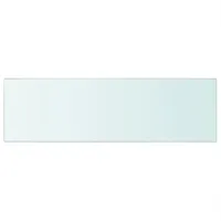 VidaXL Regalboden Glas Transparent 80 cm x 25 cm