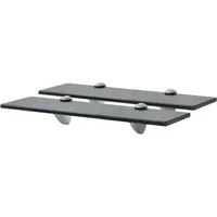 VidaXL Schweberegale 2 Stk. Glas 40x10 cm 8 mm