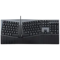 Perixx PERIBOARD-535 DE BR, ergonomische mechan. USB Tastatur Deutsch,