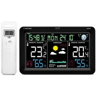 Trotec BZ29OS Digitale Funkwetterstation und Klimamonitor mit Außensensor