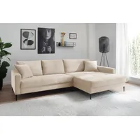 Trends by hg »Summer L-Form«, in Cord-Stoff mit Metallfuß