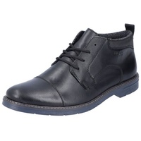 Rieker Schnürstiefeletten in schwarz, Gr. 44 EU