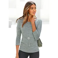 VIVANCE 3/4-Arm-Shirt Damen mint Gr.48/50