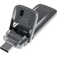 Xlyne 7625600 256 GB Grau 7625600 USB-C® (USB 3.2