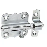 GAH Alberts Grendelriegel mit befestigter Schlaufe B46xL47mm galvanischverzinkt