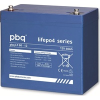PBQ LiFePO4-Akku, LF60-12, 12,8V/62000mAh