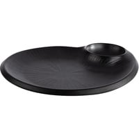 APS Teller NERO schwarz 20,0 x 24,0 cm