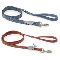 Hurtta Razzle-Dazzle Grip leash 180 cm/25 mm Blackberry