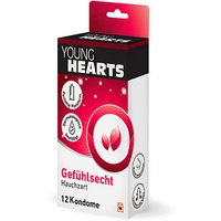 Young hearts Kondome Gefühlsecht, 12 St.