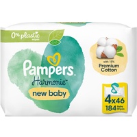 Pampers Pampers® Feuchttücher new baby HarmonieTM 1-lagig weiß, 184