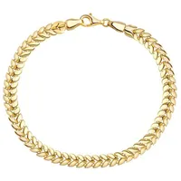 FIRETTI Goldarmband »Schmuck Geschenk Gold 375 Armschmuck Armkette Goldarmband