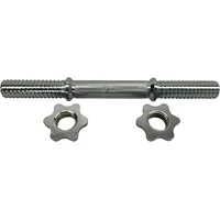 Body Coach Verchromte Kurzhantelstange 35 cm / 14" für