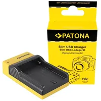 PATONA Slim Micro-USB Ladegerät für Sony NP-F970 NP-F960 NP-F950