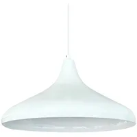 Bamyum Champion Pendelleuchte 35cm, E27, Weiß - weiß Lampe