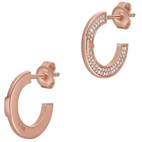 Giorgio Armani Emporio Armani Creolen-Ohrringe für Damen Sterlingsilber roségoldfarben,