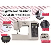 Glaeser home Digitale Nähmaschine GLAESER® home mia 500 300
