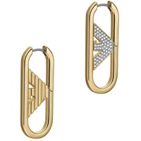 Giorgio Armani Emporio Armani Creolen-Ohrringe für Damen Metall goldfarben,