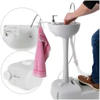 Stagecaptain PSW-17 Quixie Portables Festival-Waschbecken Deluxe Set