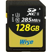 Wise SDXC UHS-II V60 128GB 290MB/s