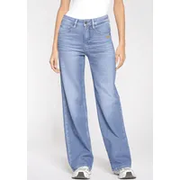 Gang Weite Jeans im 5-Pocket-Design Modell 'AMELIE', Offwhite, 28
