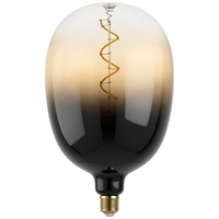 Eglo LED Leuchtmittel Oval E27 4W schwarz-braun