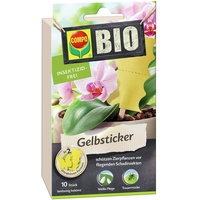 Compo BIO Gelbsticker 10 Stück gegen fliegende Schadinsekten