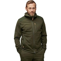 Fjällräven Herren Keb Fleece Hoodie Jacke (Größe L, oliv)