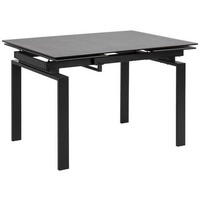 Actona Huddersfield Esstisch schwarz - 85x76x120 cm