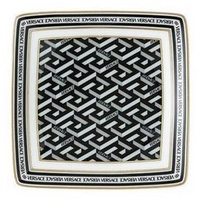Rosenthal Versace La Greca Signature Black Schälchen Quad. 9