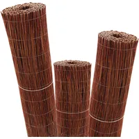 Aquagart Sichtschutzmatte 30 m x 80 cm Braun Holz