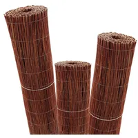 Aquagart Sichtschutzmatte 10 x 0,8 m Braun Holz