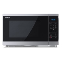 Sharp Mikrowelle YC-MS252AE-S (Mikrowelle: 900 W, schwarz