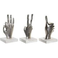 DKD Home Decor Deko-Figur DKD Home Decor Silberfarben 10