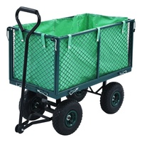 VidaXL Gartenwagen Grün 350 kg