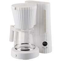 Alessi Plissé Filterkaffeemaschine weiß