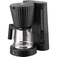 Alessi Plissé Filterkaffeemaschine schwarz