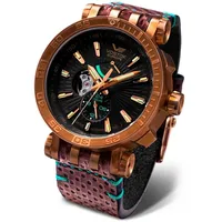 Vostok Europe Energia Rocket Automatik mit Leder Armband YN84-5750540