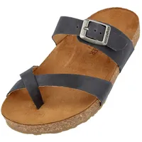 HAFLINGER Juno marine country Damen Pantolette in Blau, Größe