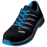 Uvex Halbschuh schwarz/blau uvex 2 trend, S1, 46