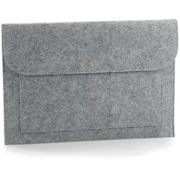 BagBase Laptophülle BG726, bis 15,6" Zoll, Filz, hellgrau