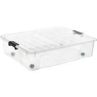 Plast Team Unterbettkommode XL 49 Liter Bedroller Unterbettbox mit