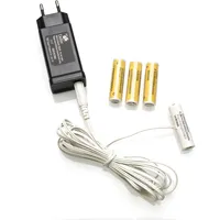 Konstsmide Netzadapter für Batterieartikel mit 4 x AA 1.5V