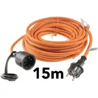 ChiliTec Verlängerungskabel 15m, IP44, 15 m, Orange