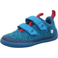 Affenzahn Barfußschuh Knit Happy shark blau 32