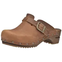 Sanita Wood-Kristel Open Clog Chestnut Gr.42 | Braun 42