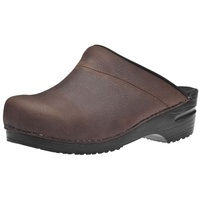 Sanita Original-Karl Textured Oil Op Clog Antique Brown Gr.47