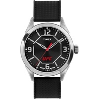 Timex Herren Uhr Armbanduhr Analog Silikon TW2V56100 UFC Athena